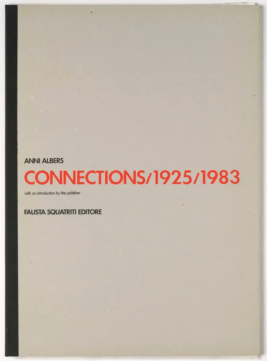 Connections/1925/1983 [Mappe] by Albers, Anni