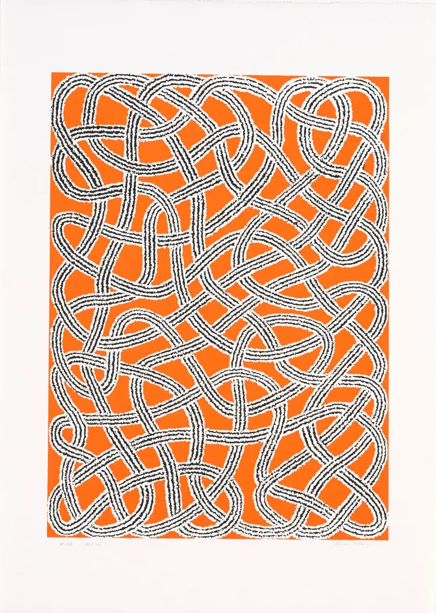 Study for Nylon Rug 1959 [Grafikk] by Albers, Anni