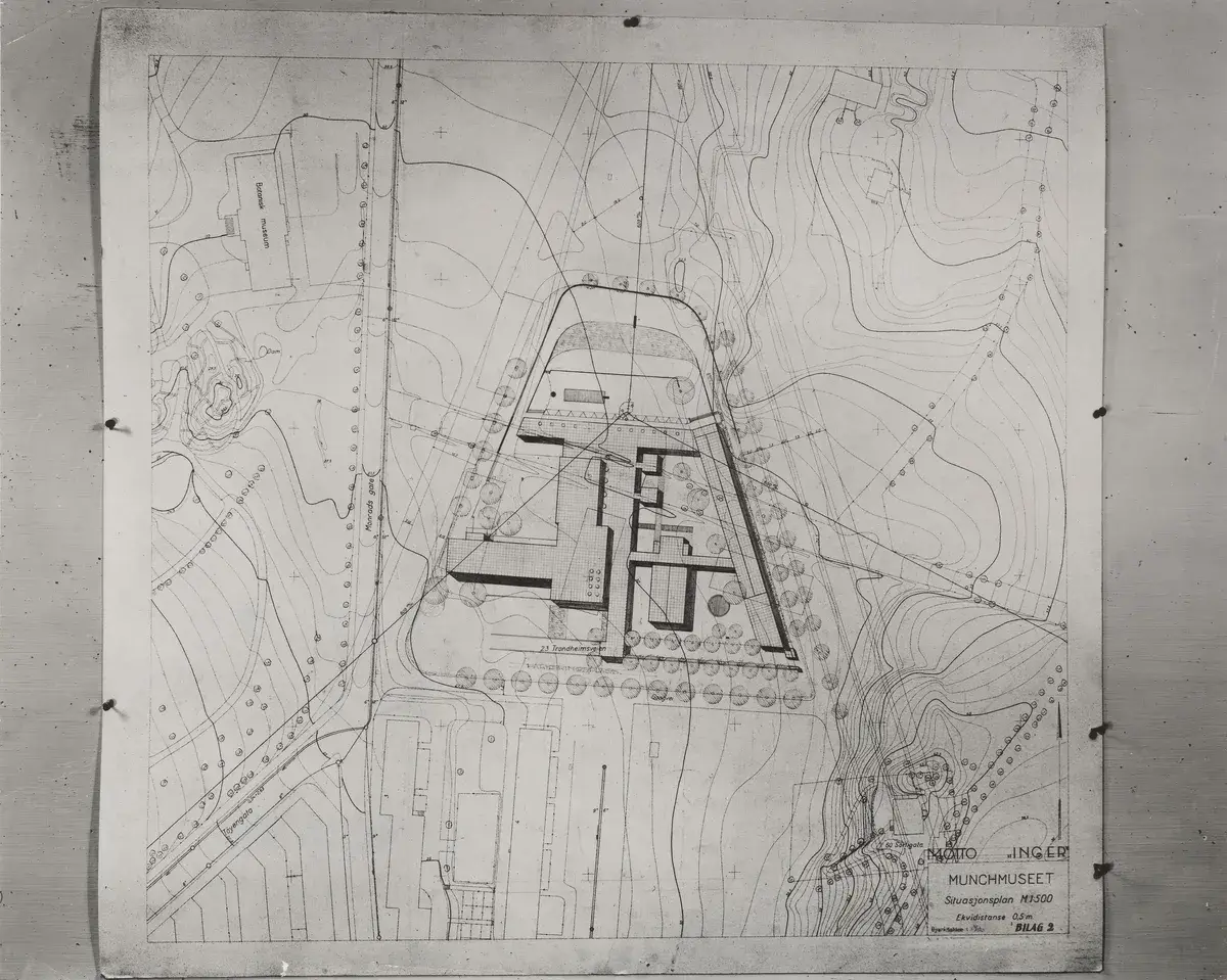 Inger, competition draft for the Munch Museum [Fotografi] by Korsmo, Arne