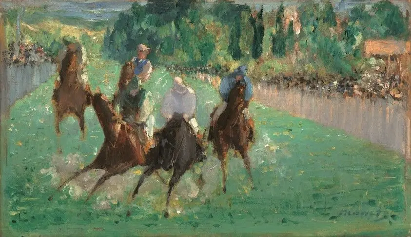 At the Races by Manet, Edouard