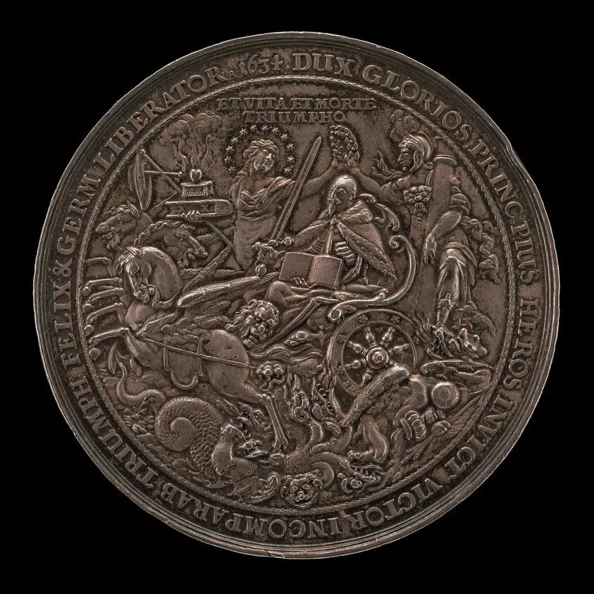 Triumph of King Gustavus Adolphus [reverse] by Dadler, Sebastian