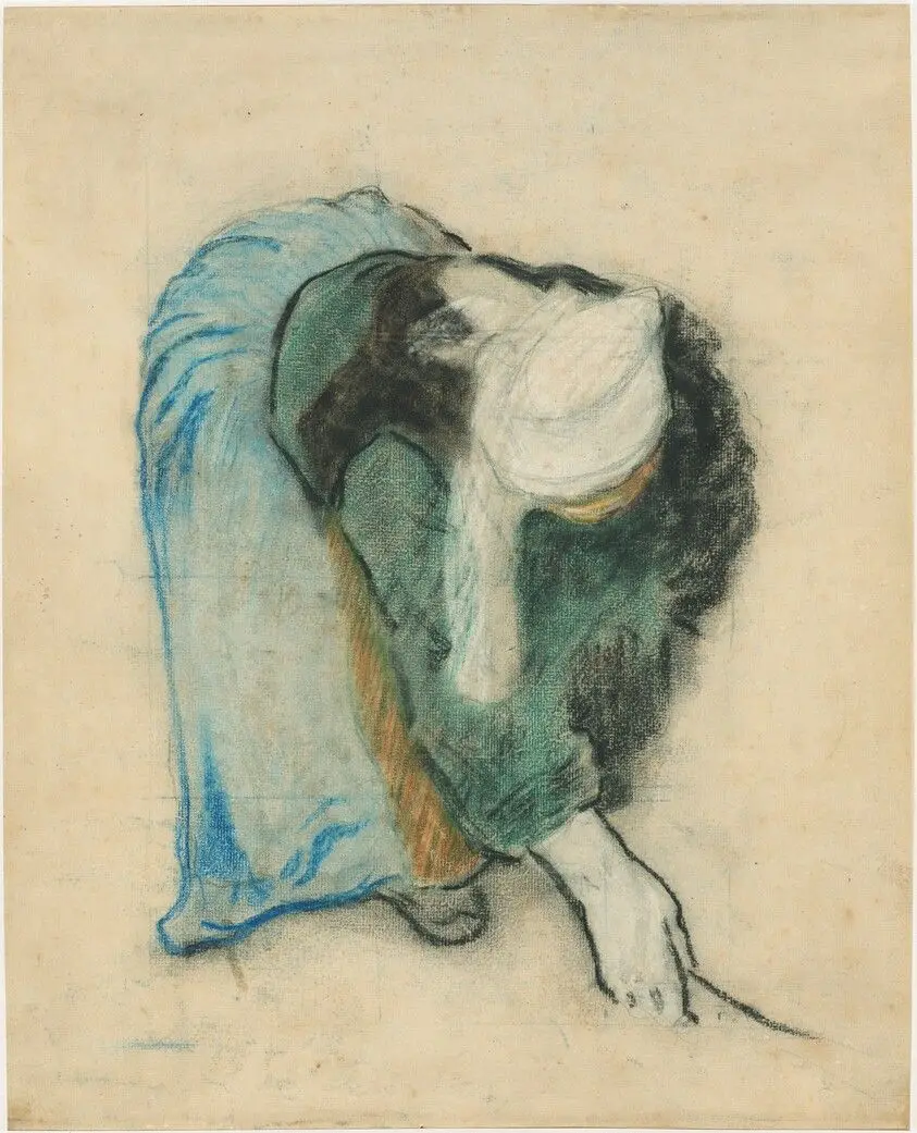 A Breton Gleaner by Gauguin, Paul