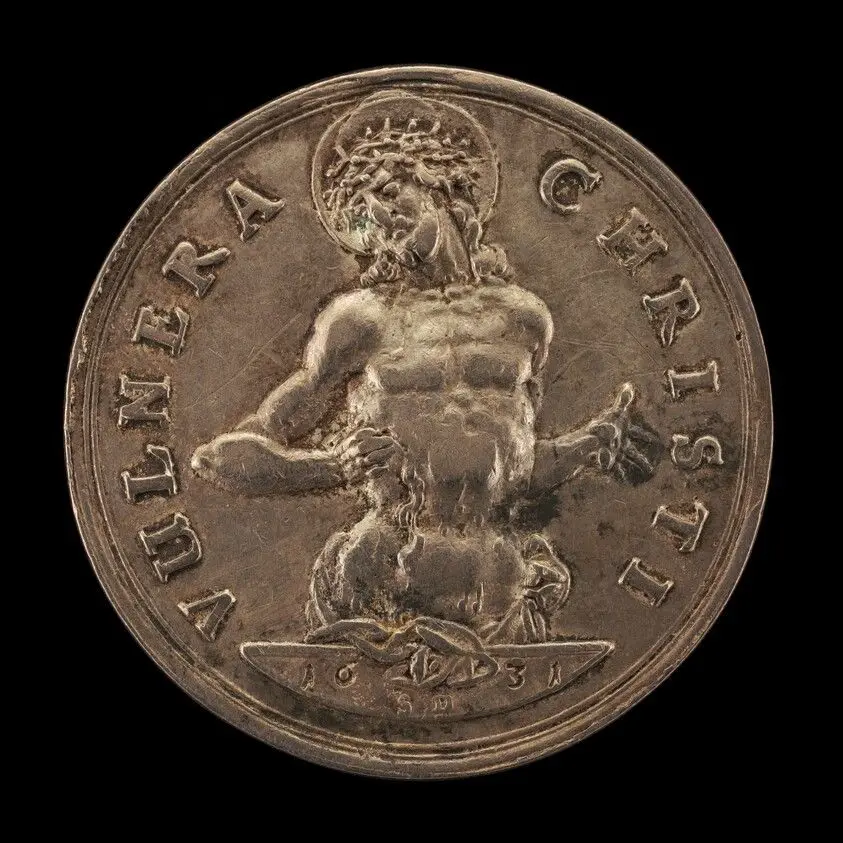 The Man of Sorrows [obverse] by Dadler, Sebastian