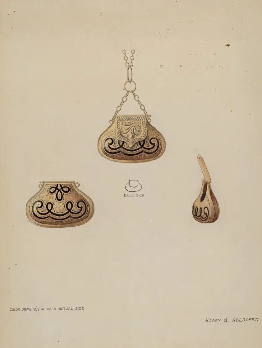 Locket for Perfume by Aberdeen, Harry G.