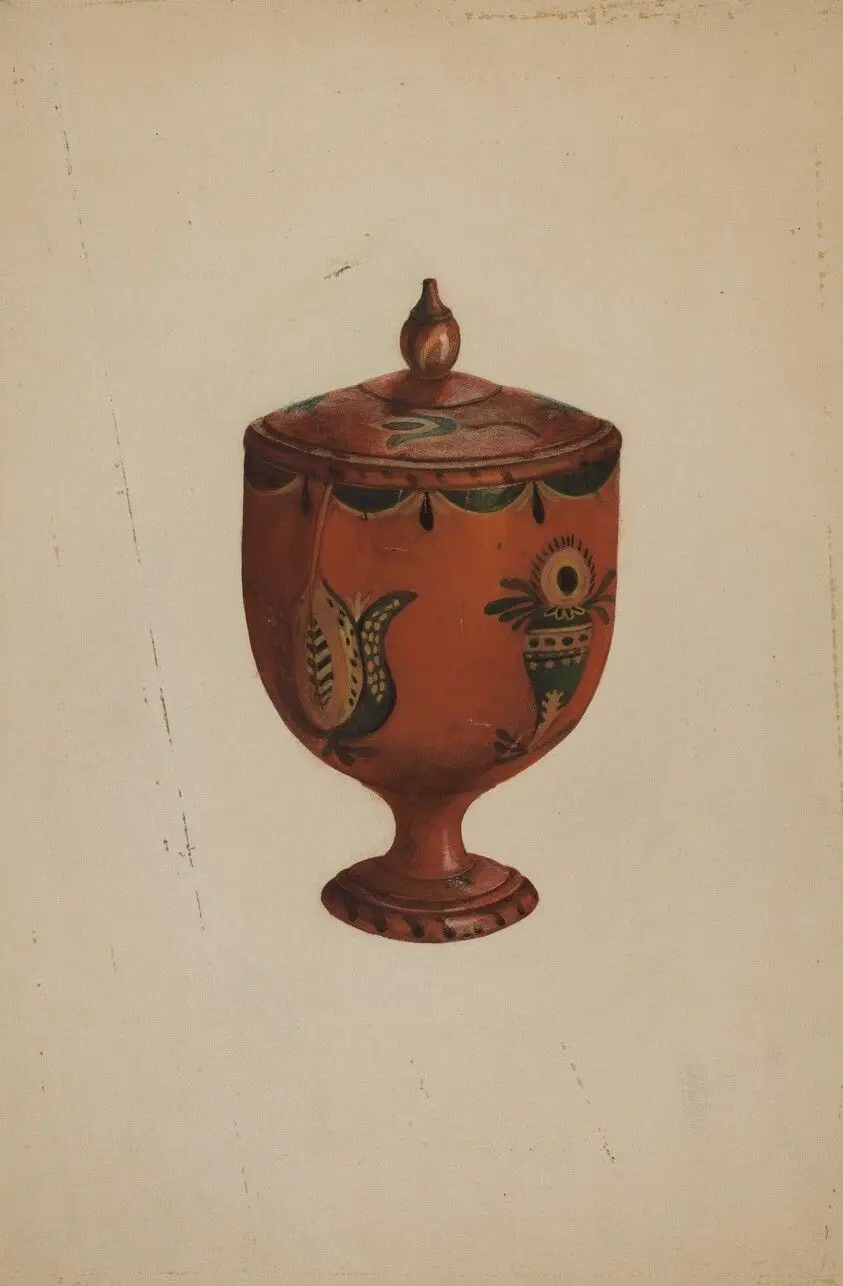 Pa. German Spice Jar by Davis, Betty Jean