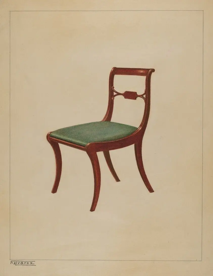 Side Chair by Alvarez, Francisco