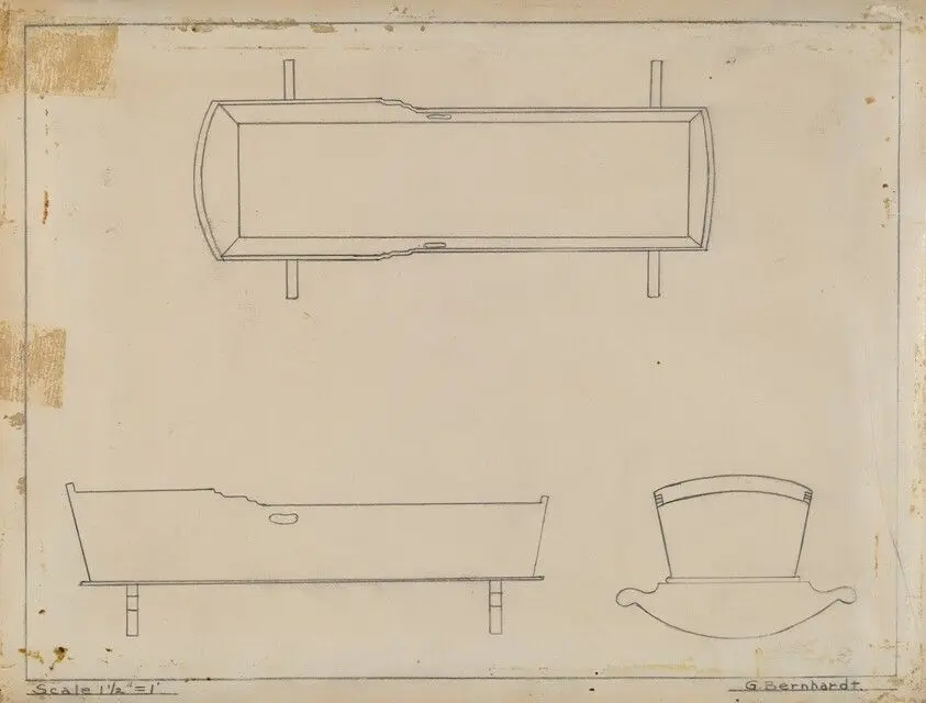 Cradle by Bernhardt, Gerald