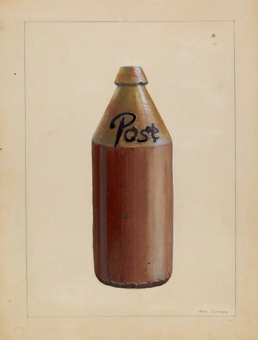 Bottle, Root Beer by Caseau, Charles