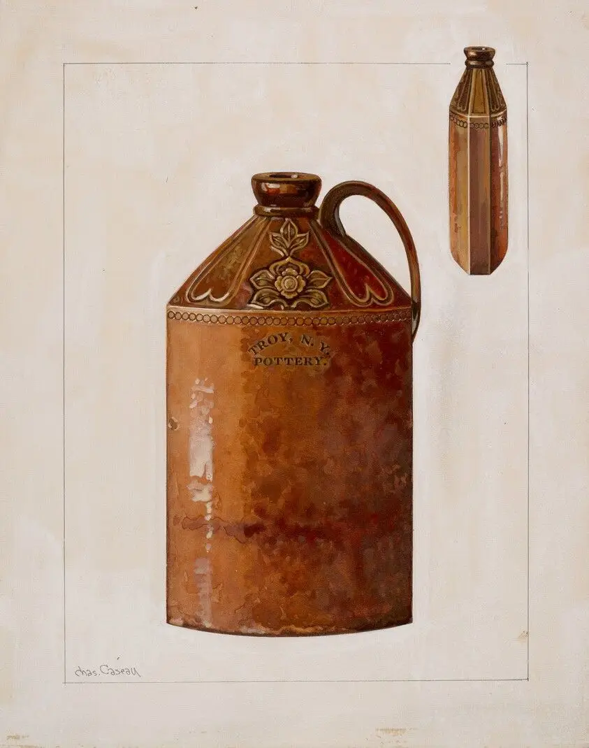 Bottle by Caseau, Charles