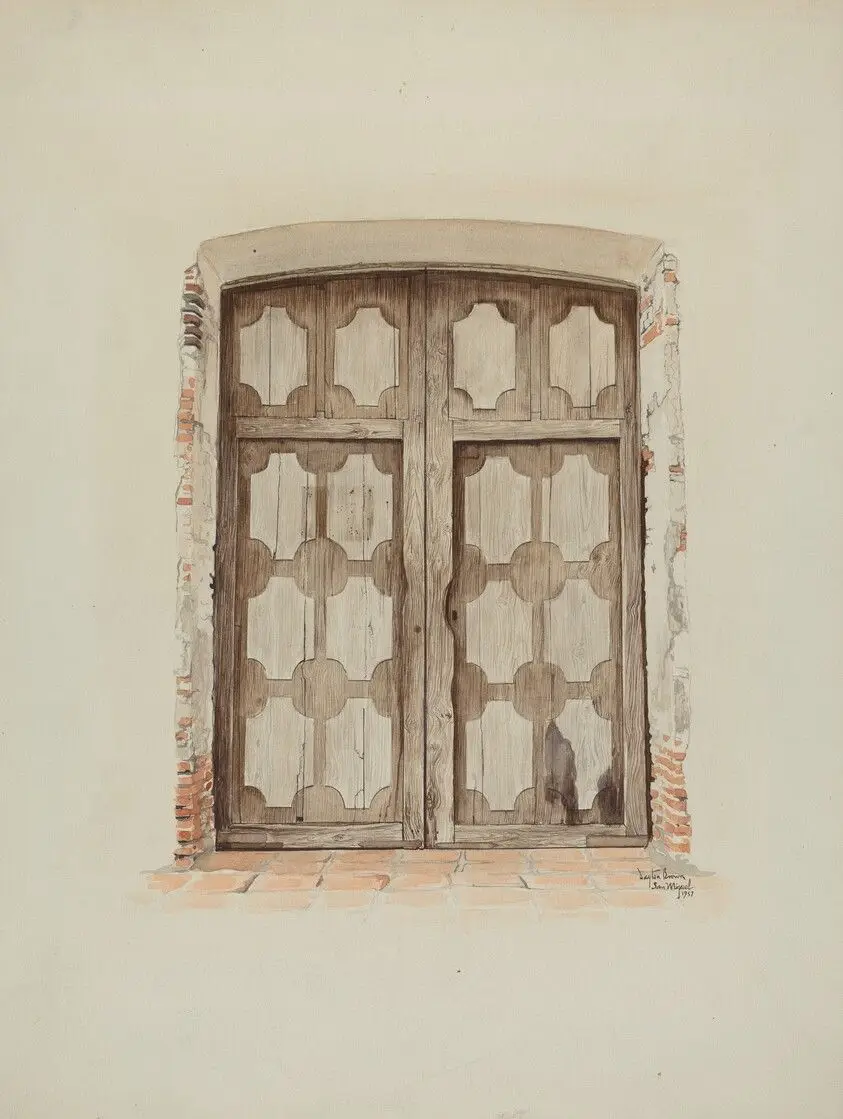 Church Doors by Brown, Dayton