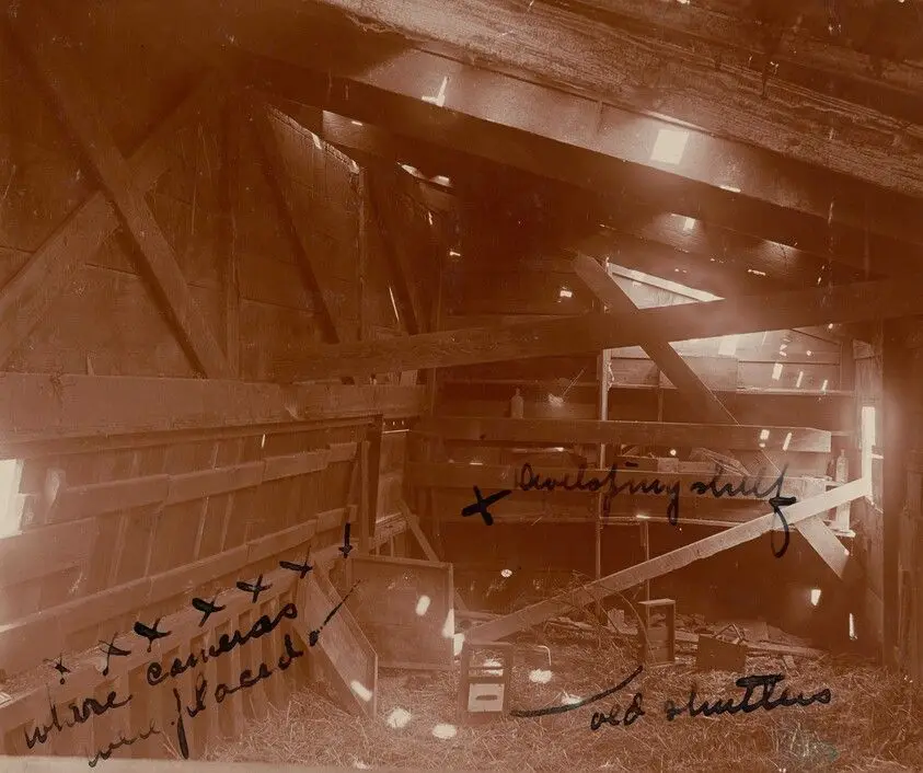 Interior of the Camera Shed at Leland Stanford's Horse Farm in Palo Alto by American 19th Century