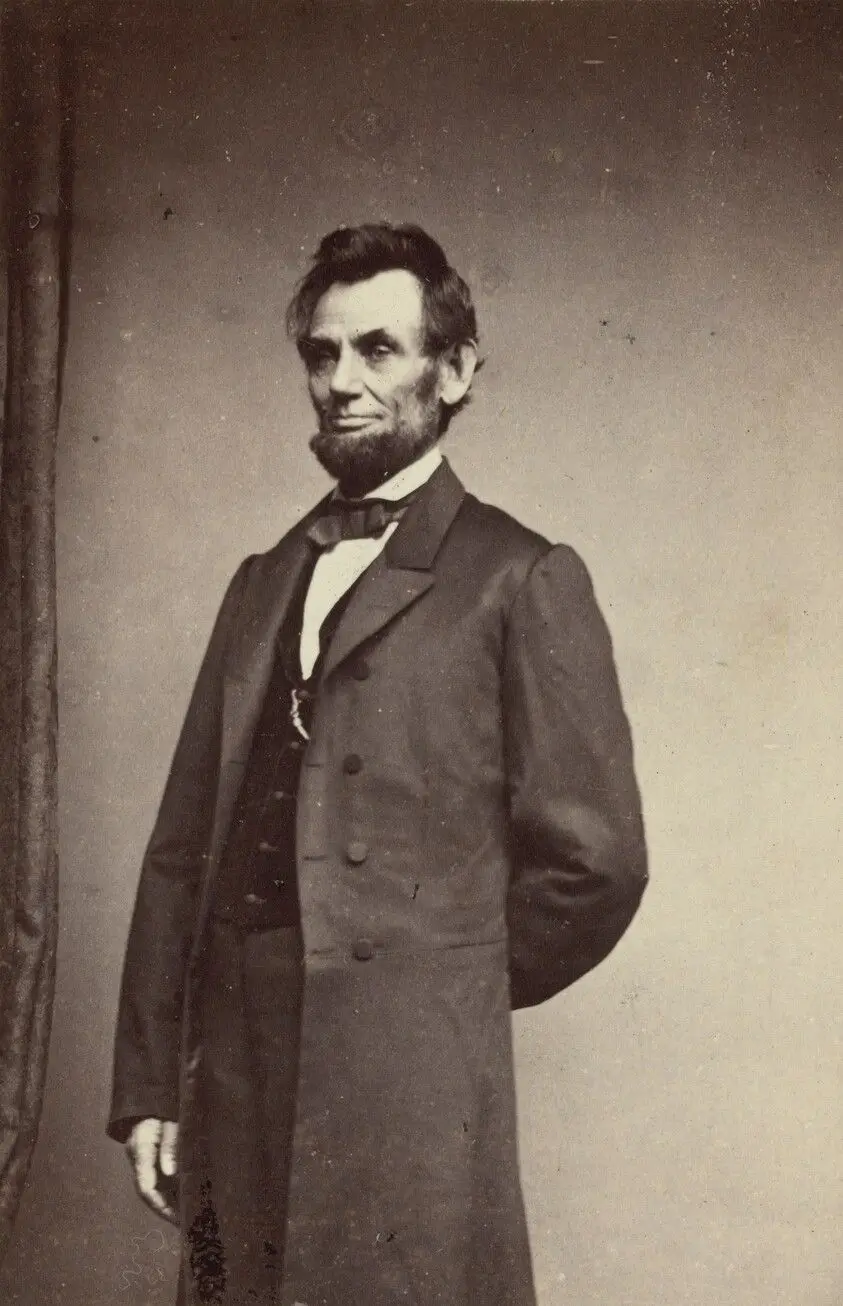 Abraham Lincoln by Brady's National Photographic Portrait Galleries