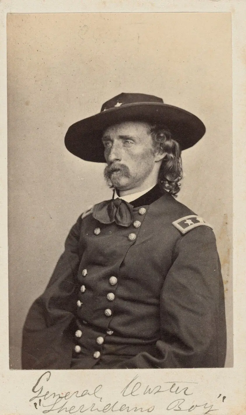 General George Armstrong Custer by Brady's National Photographic Portrait Galleries