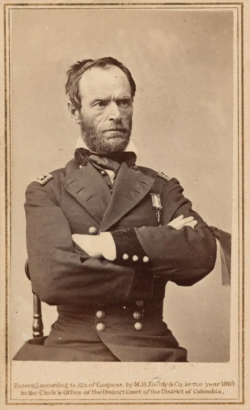 General William Tecumseh Sherman by Brady's National Photographic Portrait Galleries