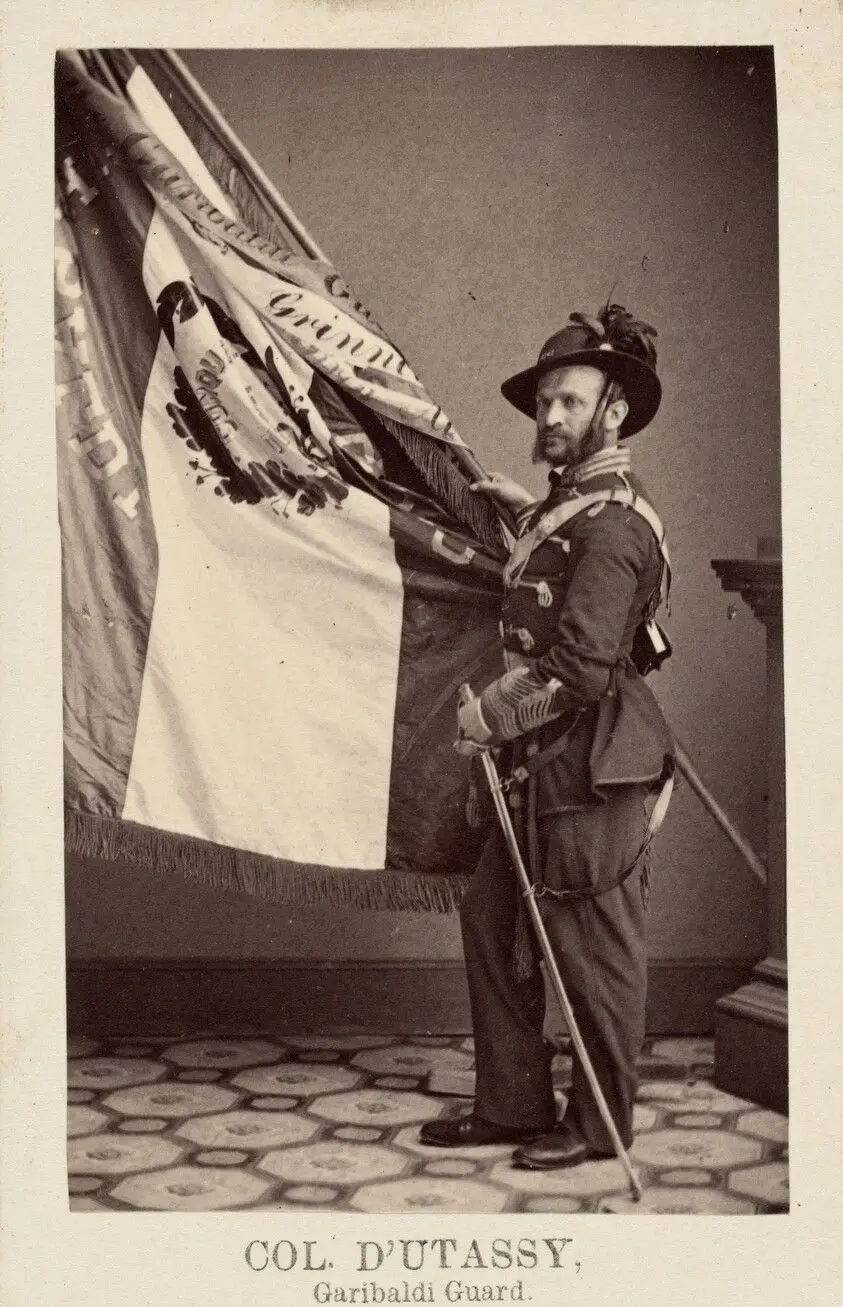 Colonel Frederick D'Utassy by Brady's National Photographic Portrait Galleries