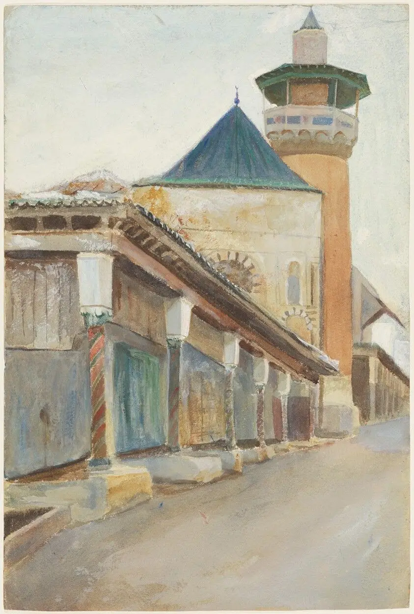 A Street, Tunis by Sargent, Emily