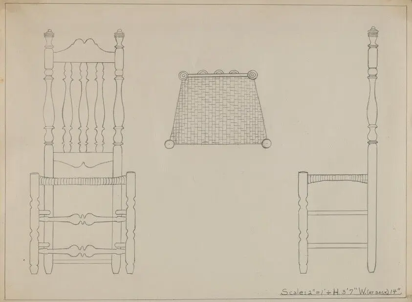 Chair by Bernhardt, Gerald