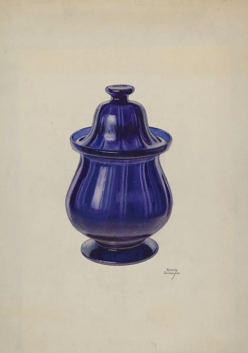 Covered Sugar Bowl by Chichester, Beverly