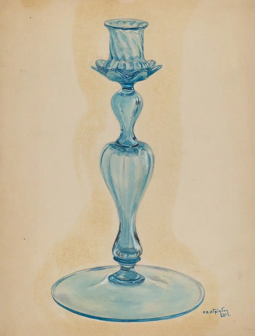 Candlestick by Atkinson, Ralph