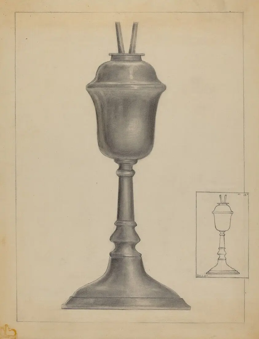 Lamp by Nelson, George
