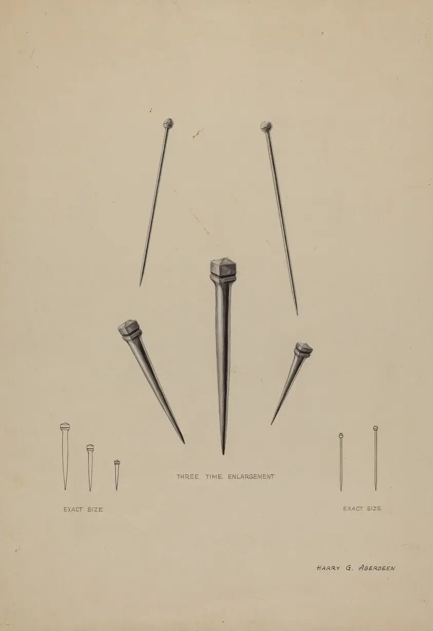 Nails and Pins by Aberdeen, Harry G.