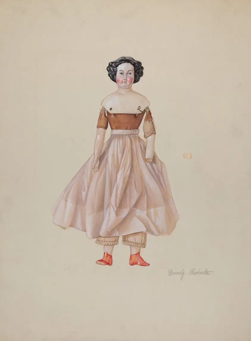 China-Headed Doll by Chichester, Beverly