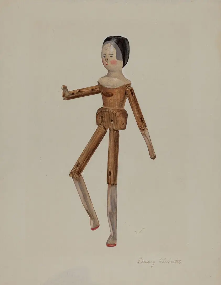Jointed Dutch Doll by Chichester, Beverly