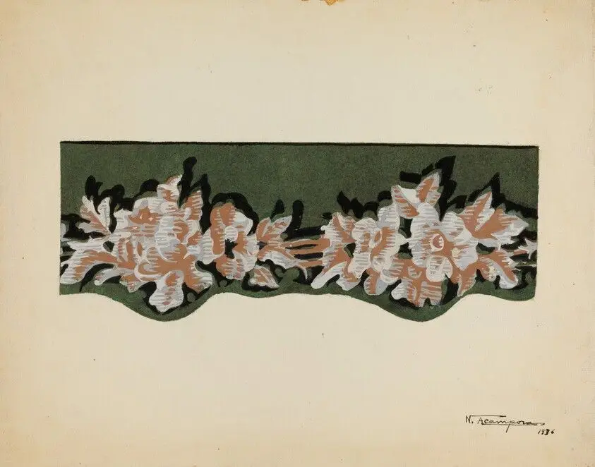 Wall Paper Border by Acampora, Nicholas