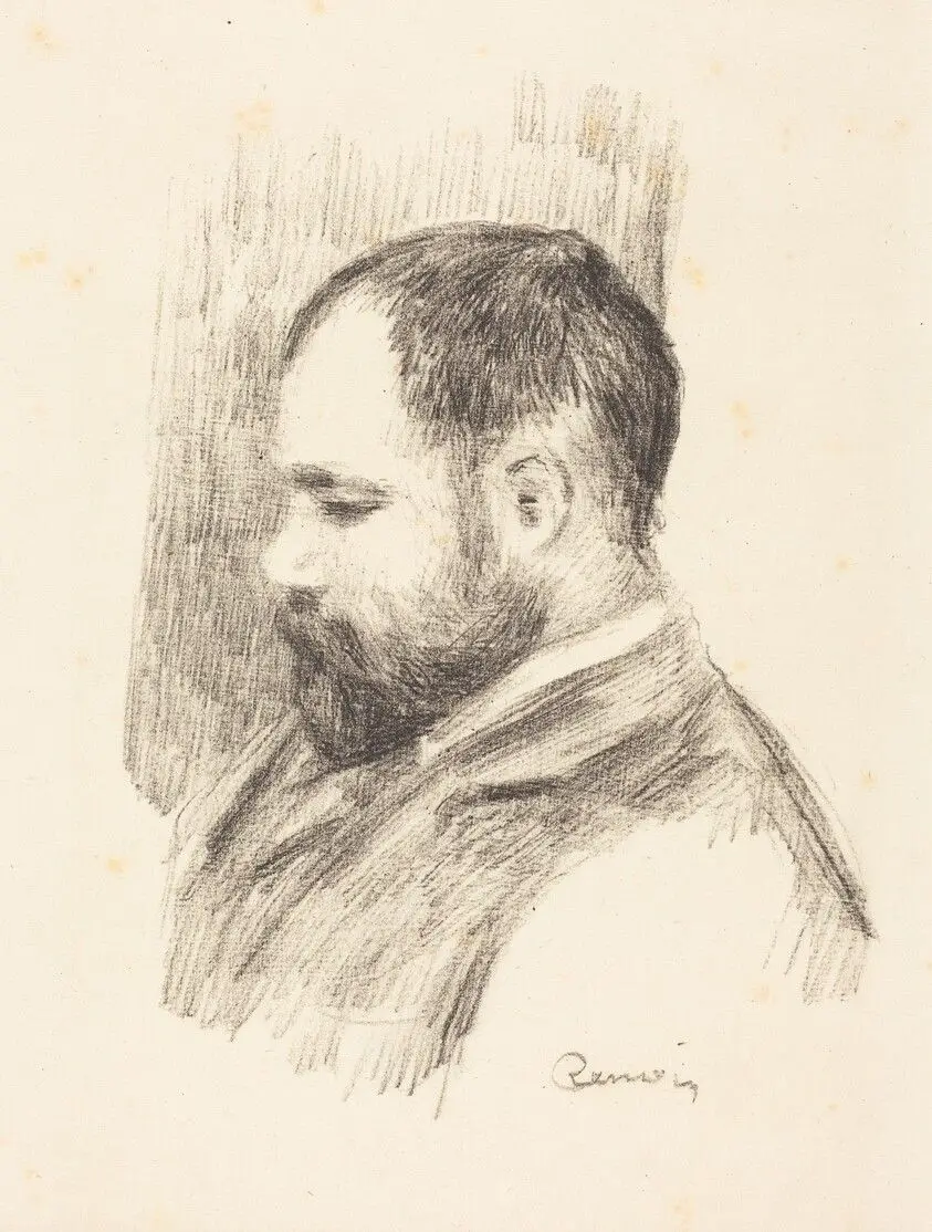 Ambroise Vollard by Renoir, Auguste