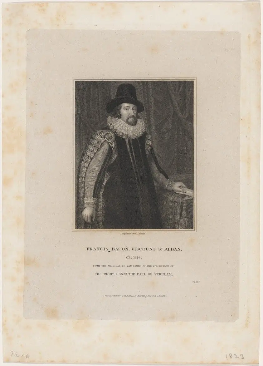 Francis Bacon, Viscount St. Alban by Cooper, Robert