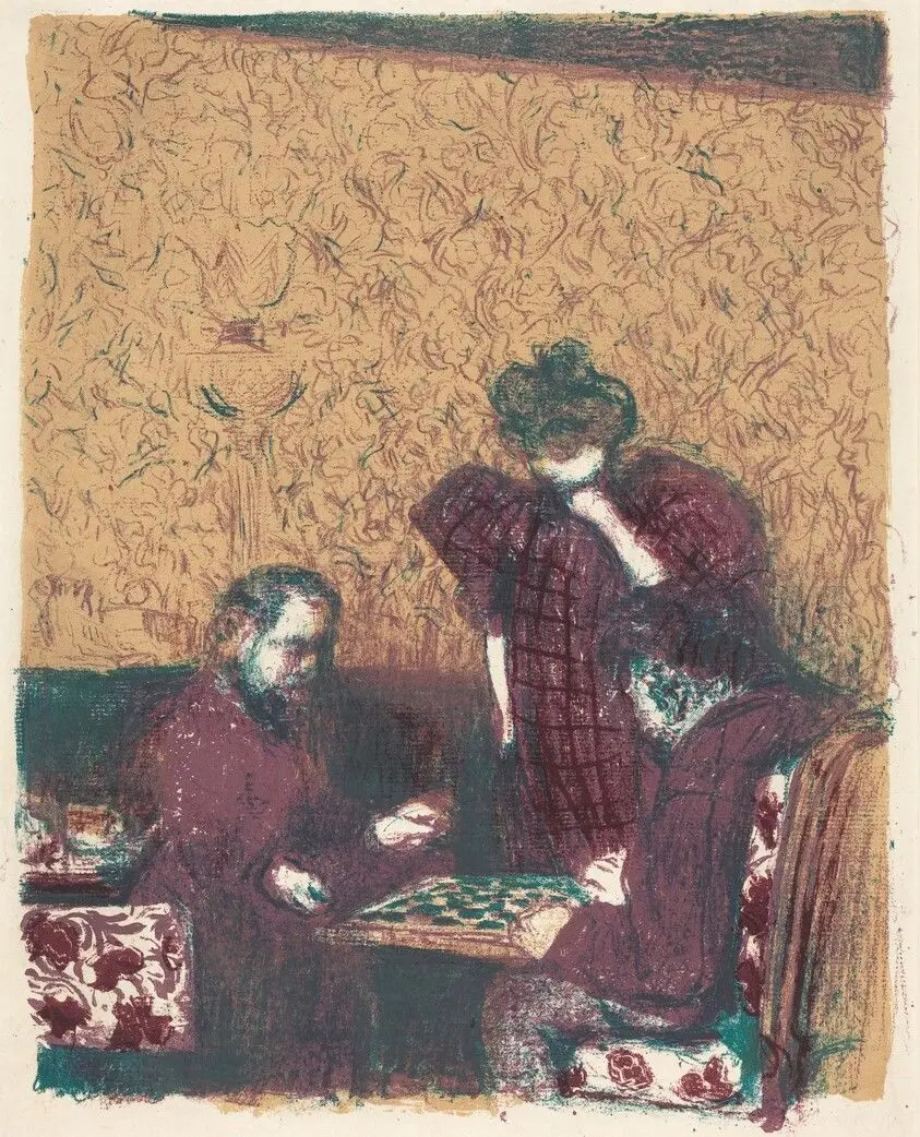 Game of Checkers (La partie de dames) by Vollard, Ambroise