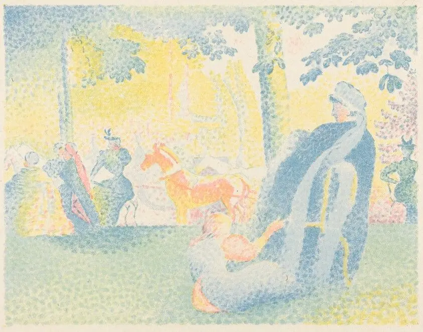 In the Park by Cross, Henri Edmond