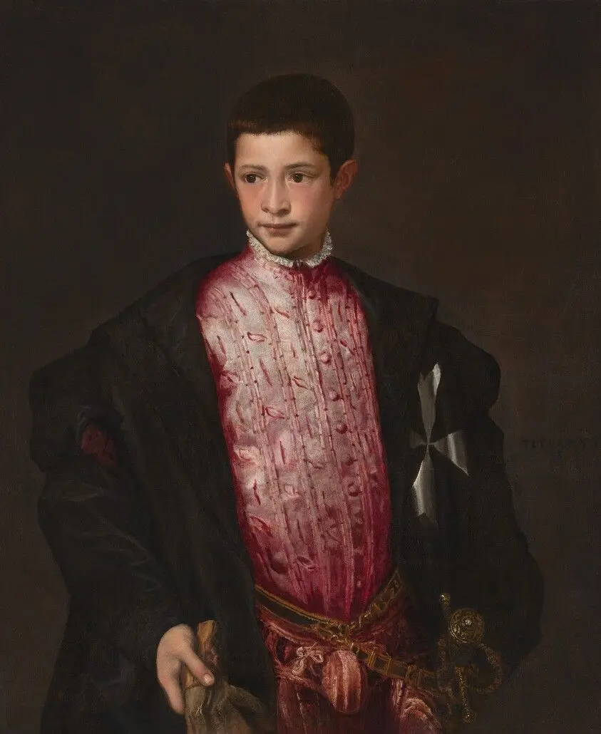 Ranuccio Farnese by Titian