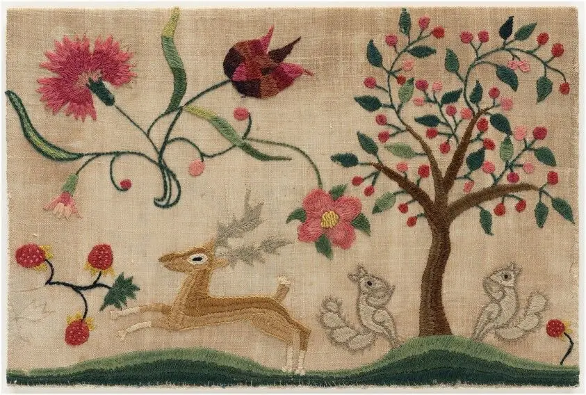 Deer and Squirrels by American 18th Century