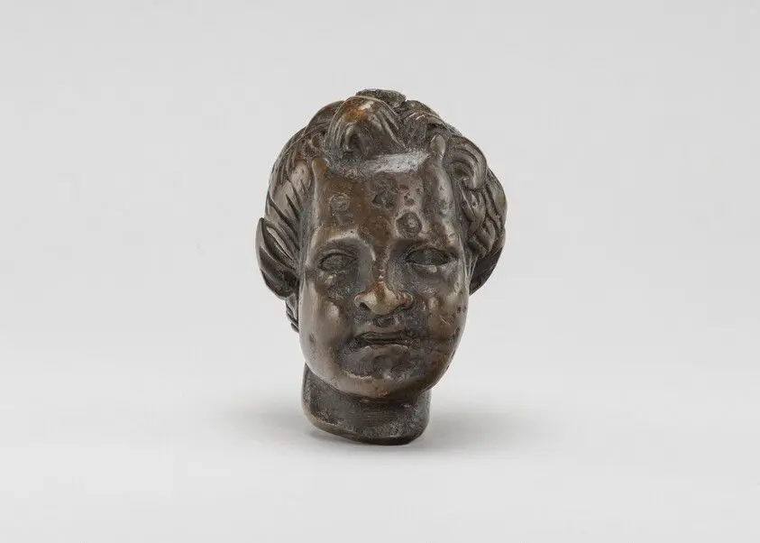 Head of a Faun by Briosco, called Riccio, Andrea