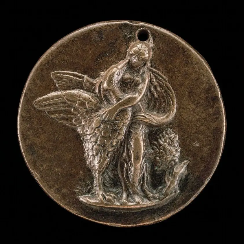 Leda and the Swan by Briosco, called Riccio, Andrea