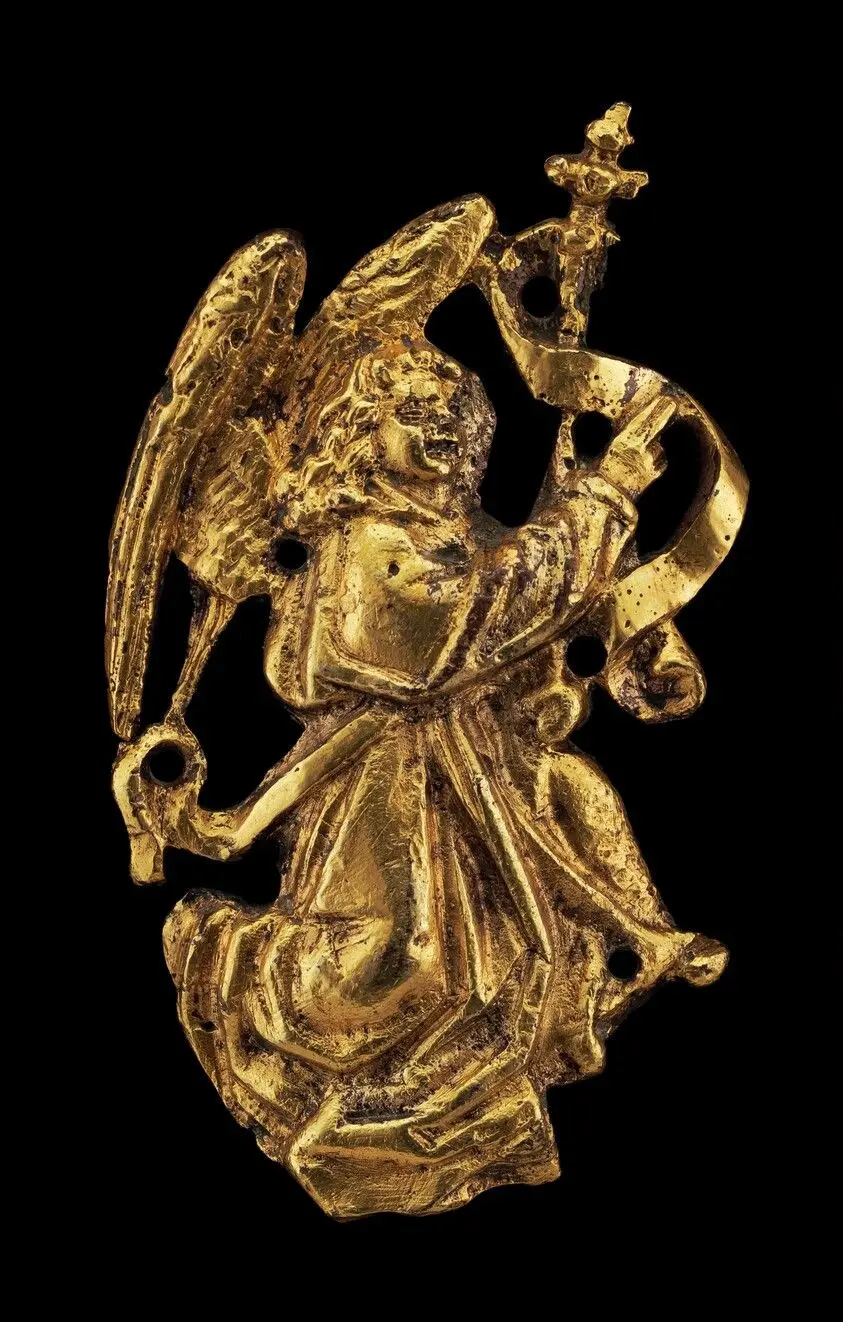 The Angel Gabriel by Anonymous Flemish 15th Century