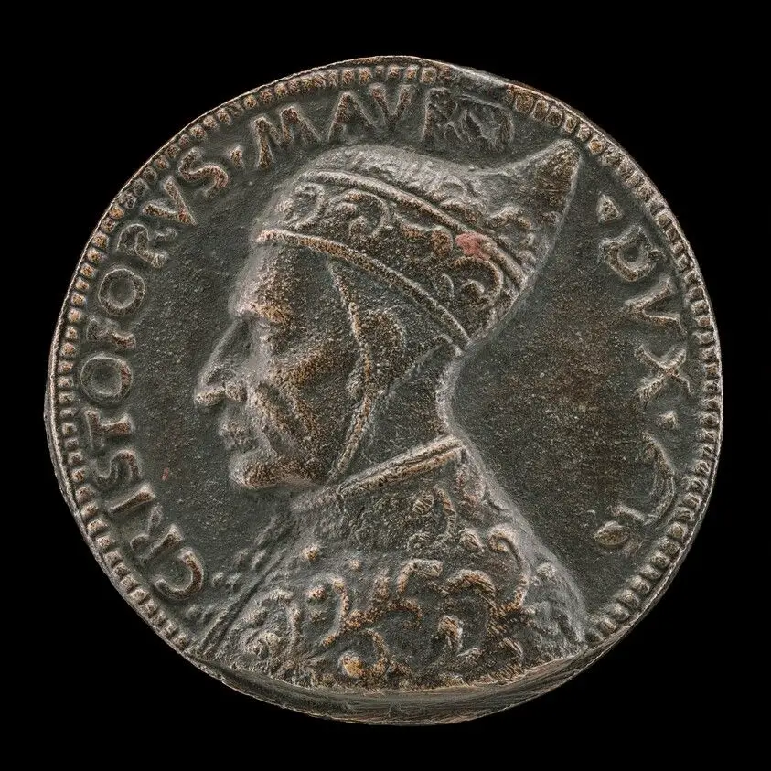 Cristoforo Moro, 1462-1471, Doge of Venice [obverse] by Antonello della Moneta