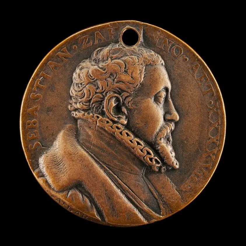 Sebastian Zäh, 1527-1598, Merchant and Financier [obverse] by Abondio, Antonio