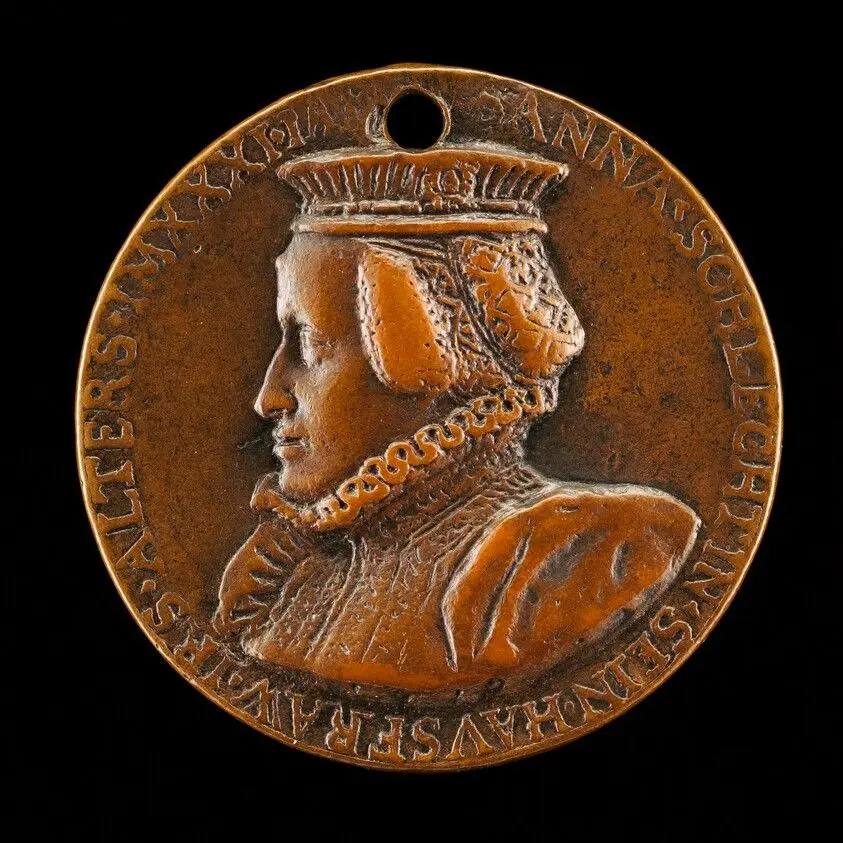 Susanna Schlecht Zäh, born 1541, Wife of Sebastian Zäh 1560 [reverse] by Abondio, Antonio