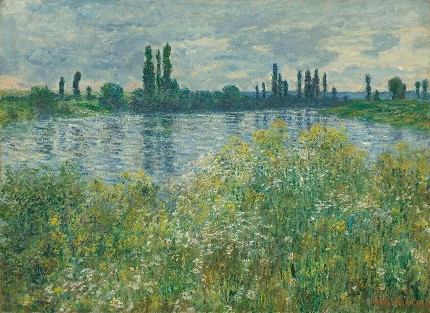 Banks of the Seine, Vétheuil by Monet, Claude