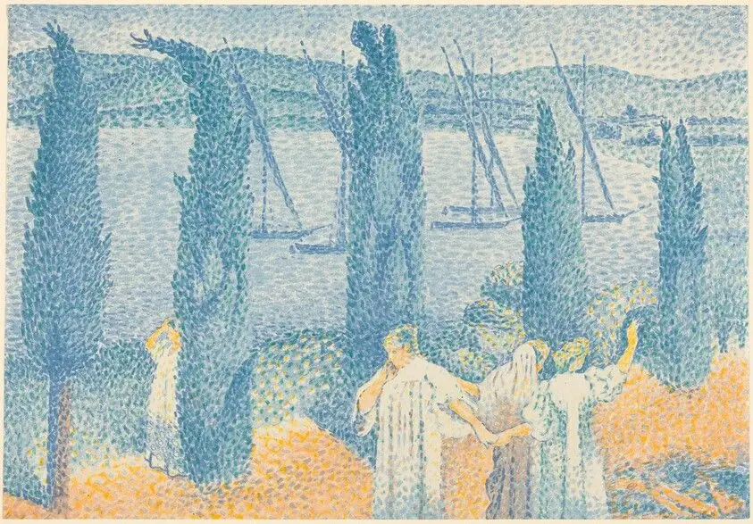 La Promenade by Cross, Henri Edmond