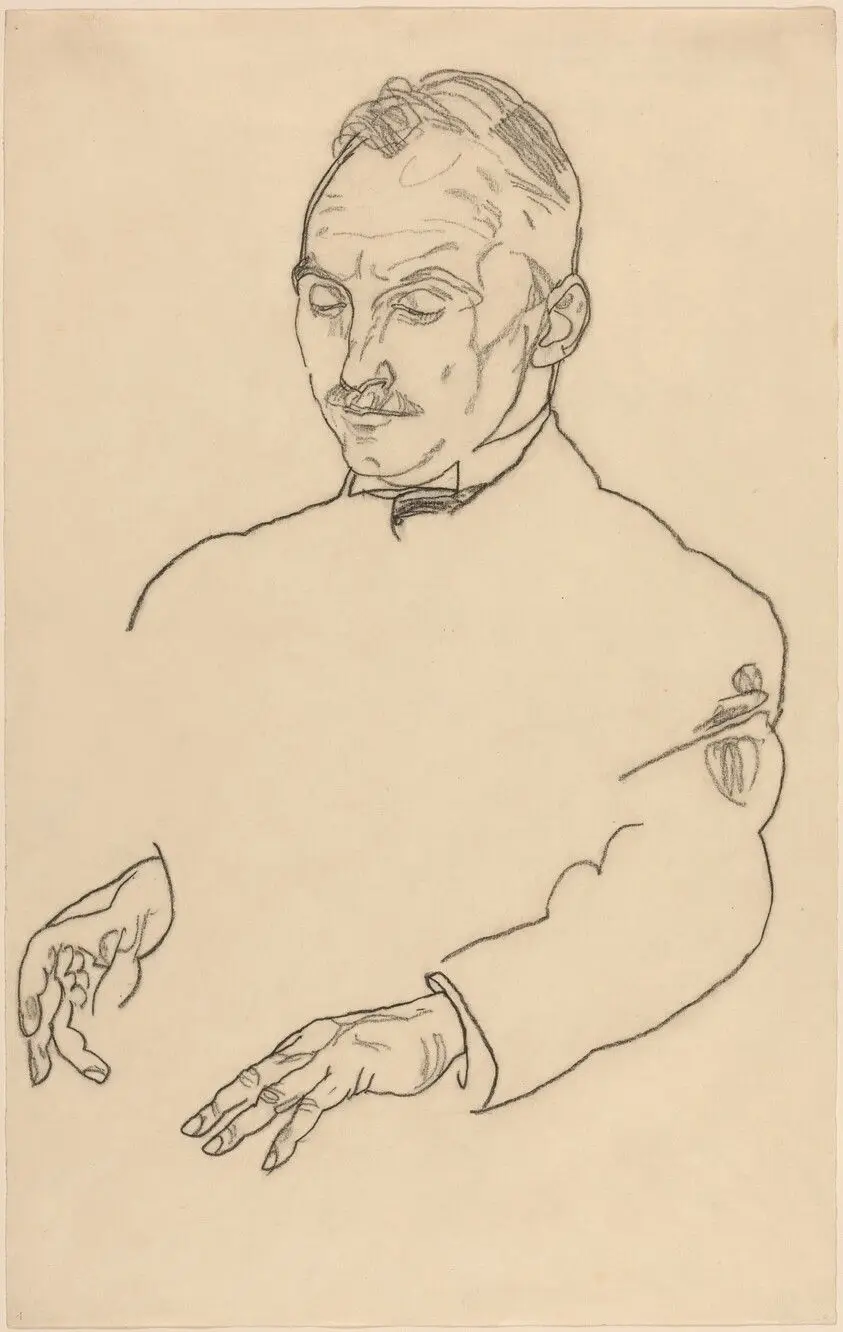 Dr. Koller by Schiele, Egon