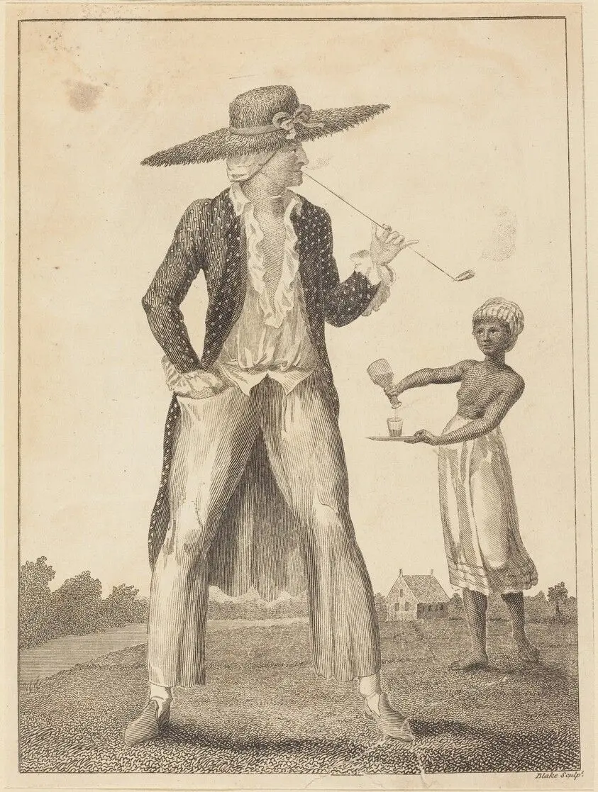 A Surinam Planter in his Morning Dress by Blake, William