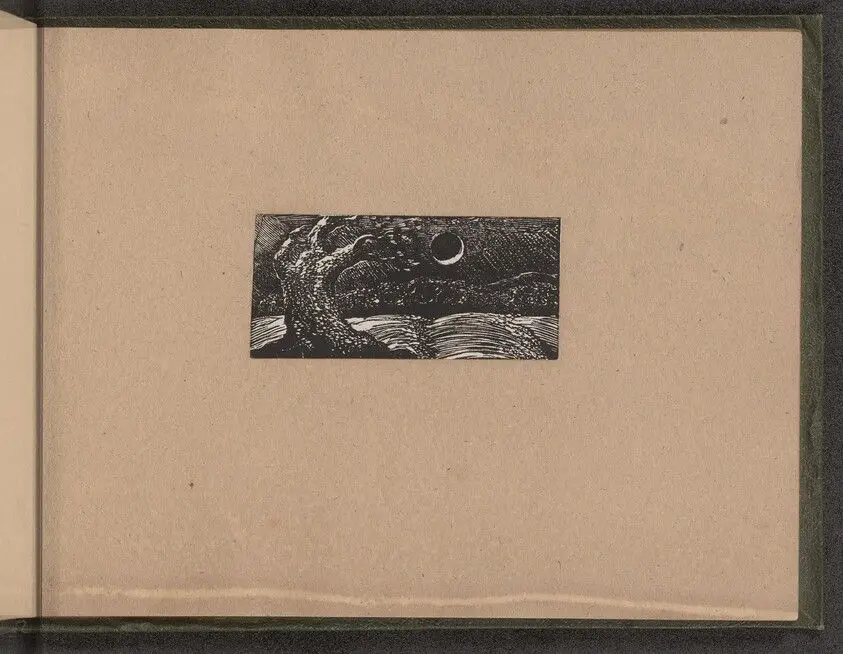 Blasted Tree and Flattened Crops by Blake, William