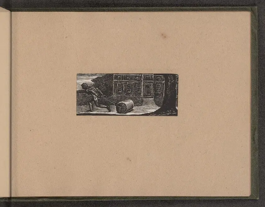 'A rolling stone is ever bare of moss' by Blake, William