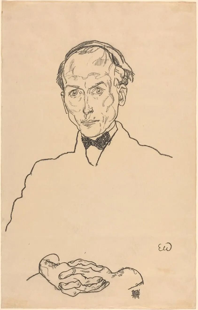 Dr. Ernst Wagner by Schiele, Egon