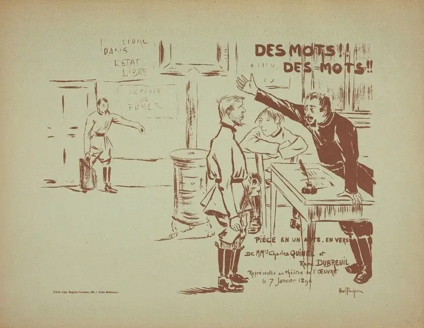 Des Mots! Des Mots! by Abel-Truchet