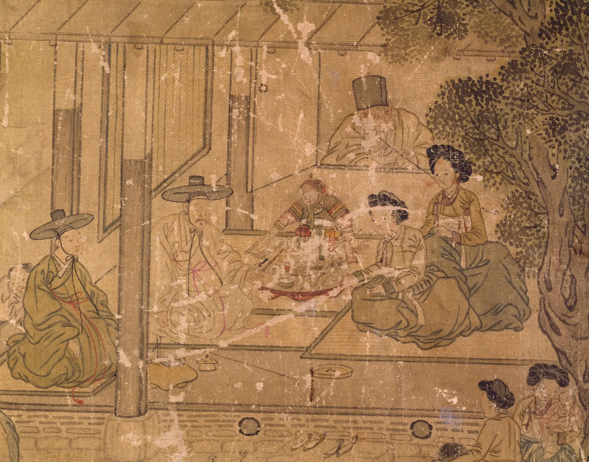 Illustrations of Hong I-sang's Life by Kim Hongdo