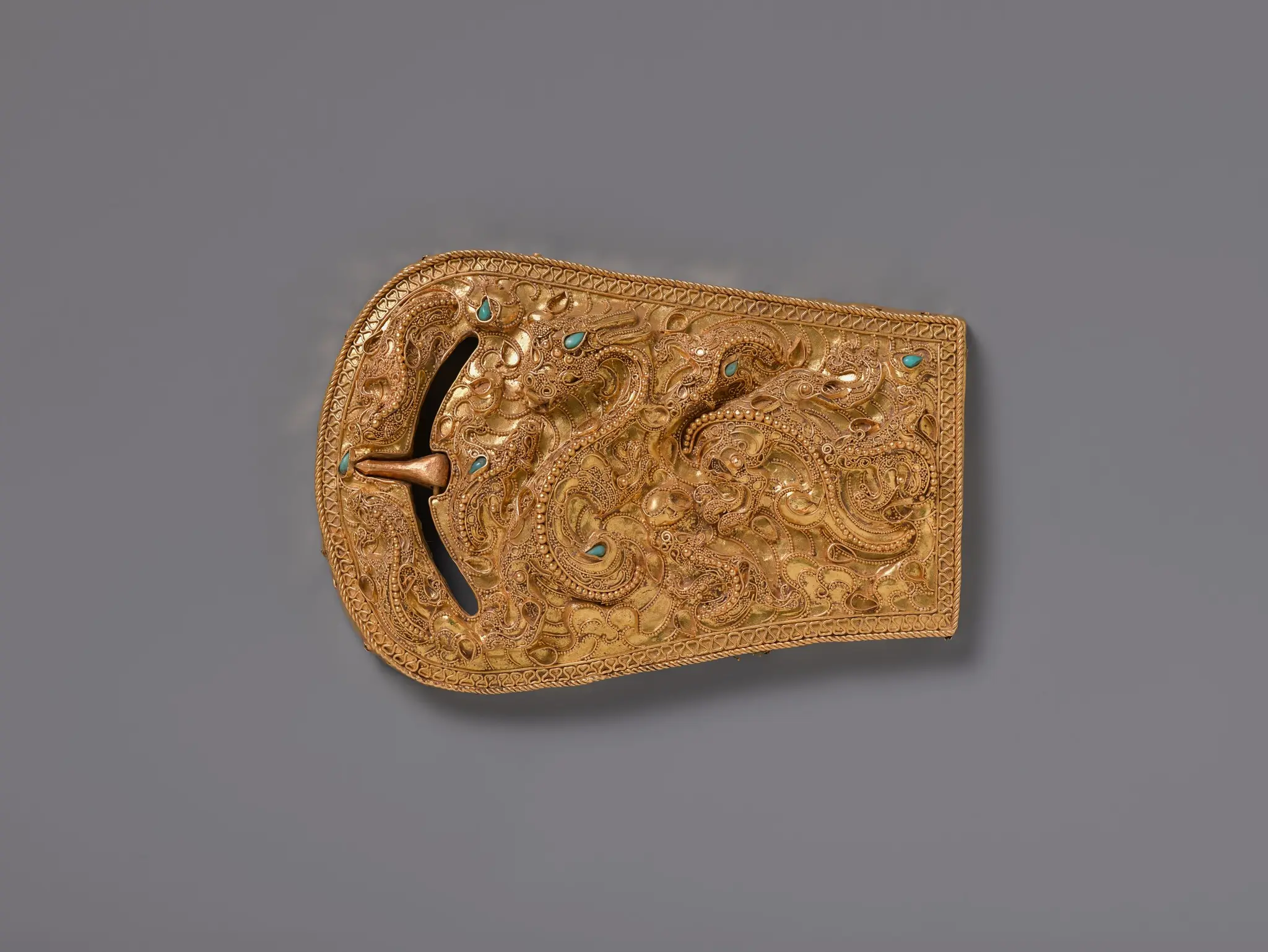 Seogamni Gold Buckle of Pyeongyang by Unknown artist